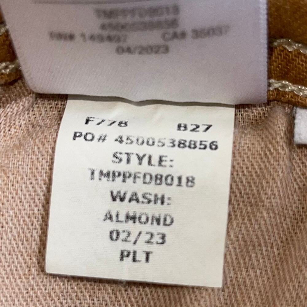 Joe's Jeans The Allana Wide Leg 33 Almond Wash Jeans - Picture 10 of 12
